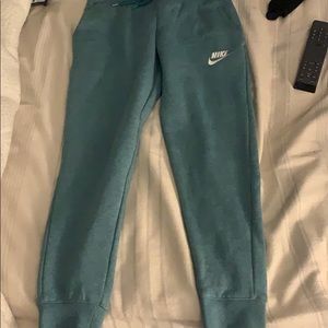 Ocean blue Nike sweats